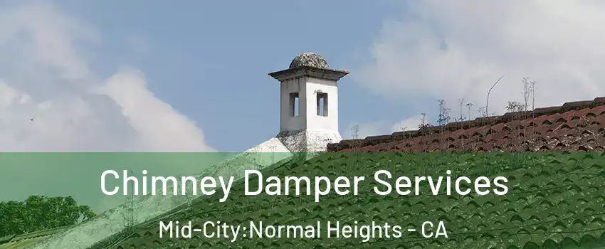 Chimney Damper Services Mid-City:Normal Heights - CA