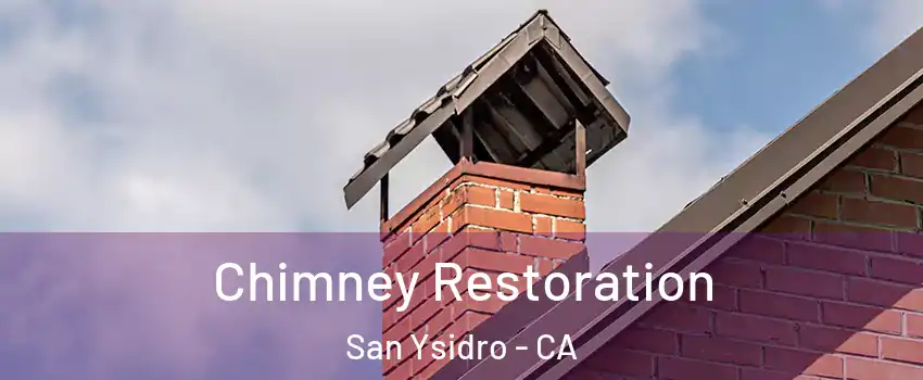 Chimney Restoration San Ysidro - CA