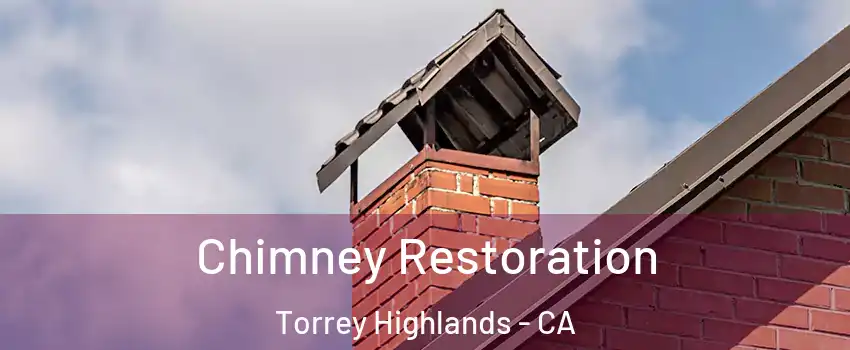 Chimney Restoration Torrey Highlands - CA