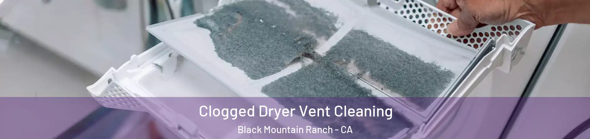 Clogged Dryer Vent Cleaning Black Mountain Ranch - CA