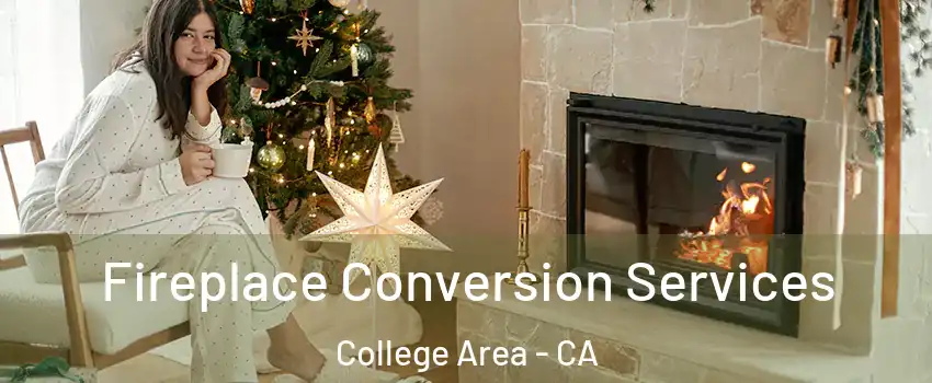 Fireplace Conversion Services College Area - CA