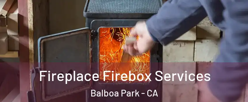 Fireplace Firebox Services Balboa Park - CA