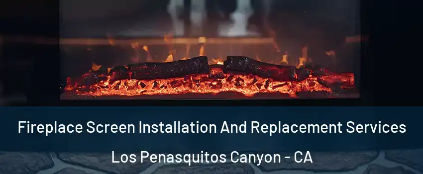 Fireplace Screen Installation And Replacement Services Los Penasquitos Canyon - CA