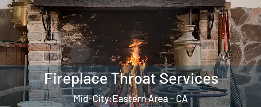 Fireplace Throat Services Mid-City:Eastern Area - CA