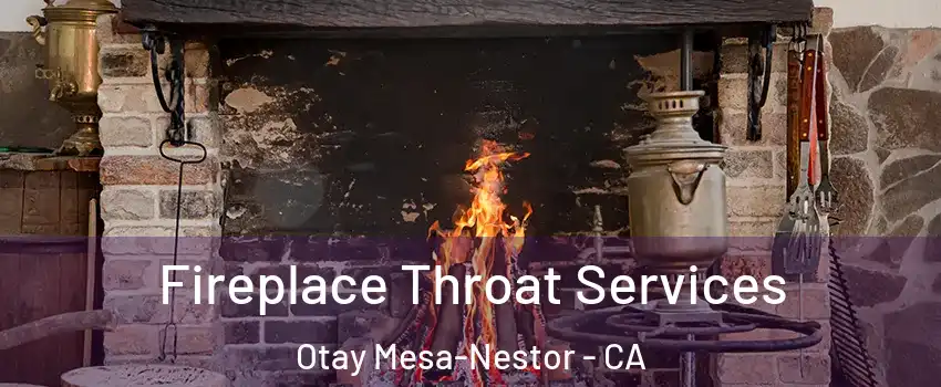 Fireplace Throat Services Otay Mesa-Nestor - CA