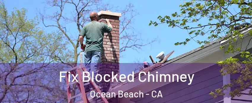 Fix Blocked Chimney Ocean Beach - CA