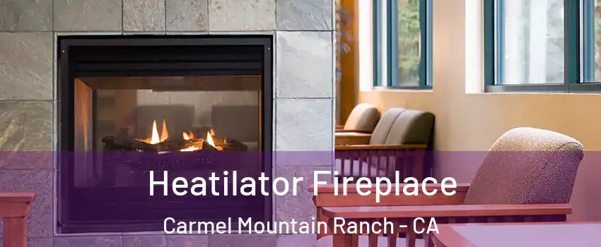 Heatilator Fireplace Carmel Mountain Ranch - CA