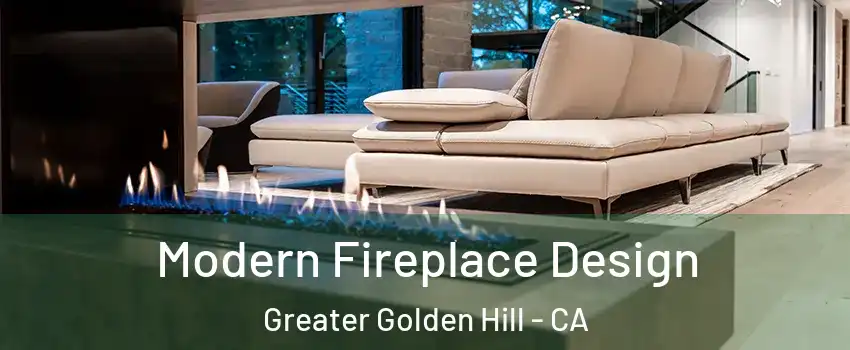 Modern Fireplace Design Greater Golden Hill - CA