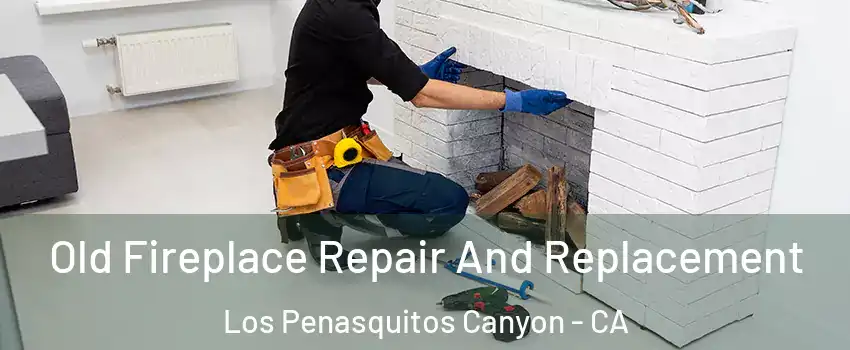Old Fireplace Repair And Replacement Los Penasquitos Canyon - CA