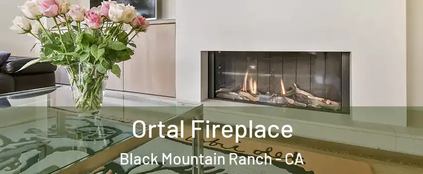 Ortal Fireplace Black Mountain Ranch - CA