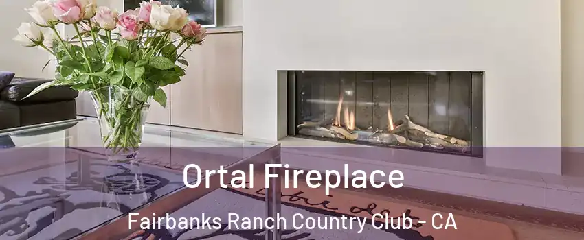 Ortal Fireplace Fairbanks Ranch Country Club - CA