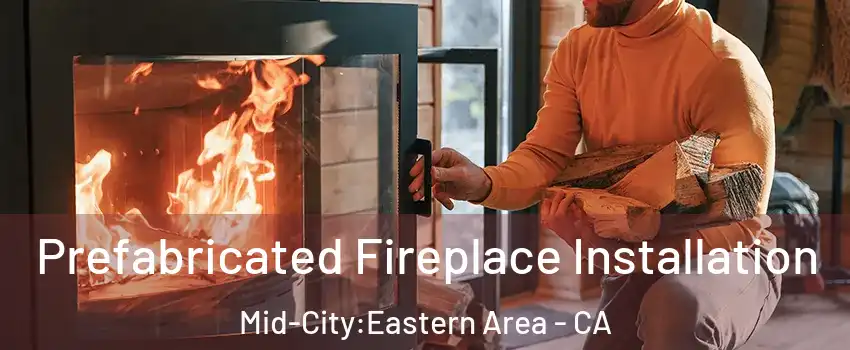 Prefabricated Fireplace Installation Mid-City:Eastern Area - CA