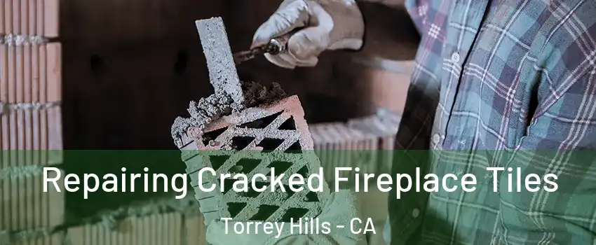 Repairing Cracked Fireplace Tiles Torrey Hills - CA